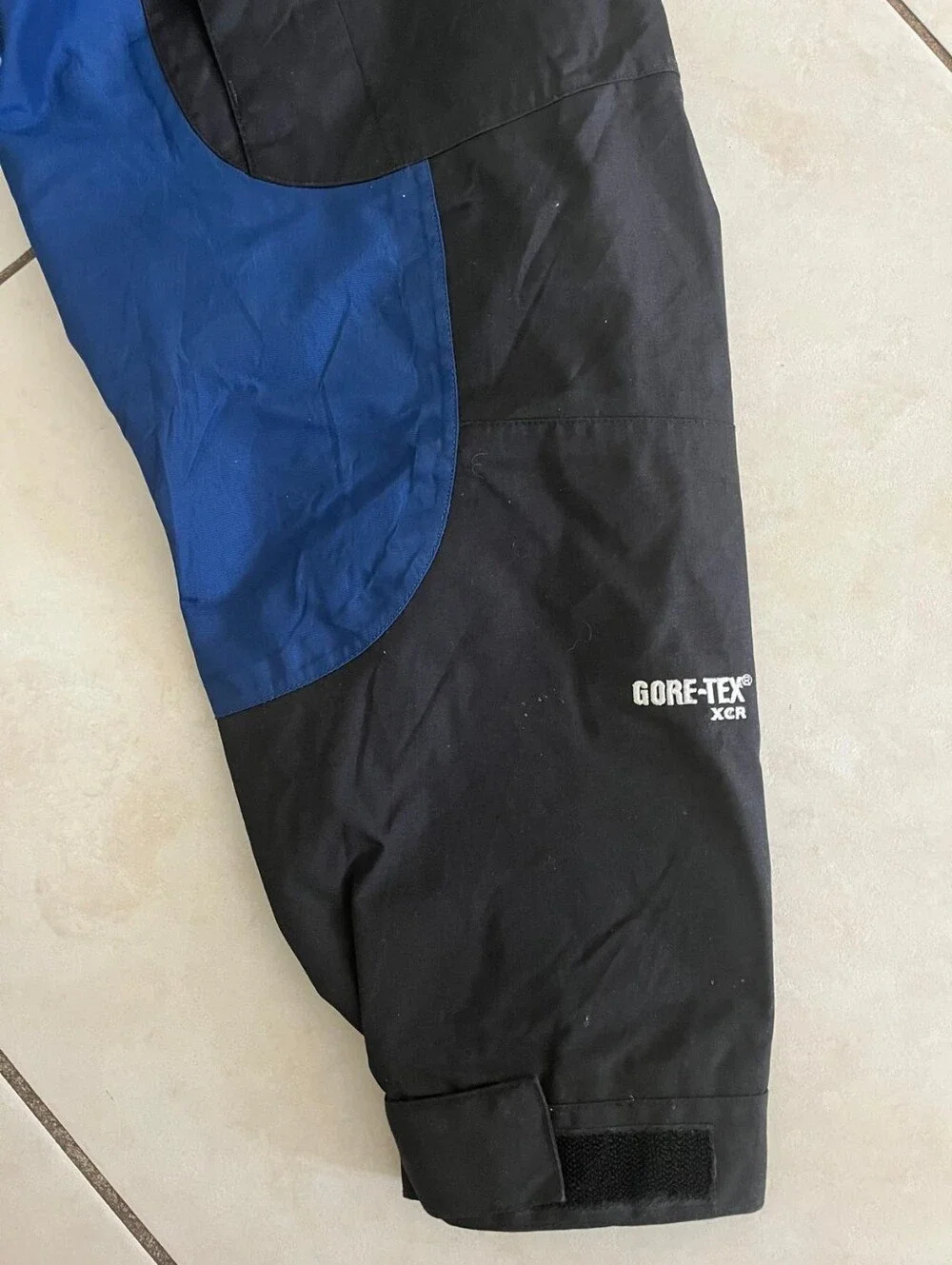 North Face Blue and Black Hooded Rain Jacket, GORE - TEX , Used